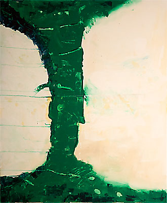 Wasserfall · 2008 · Acryl-Leinwand · 110 x 90 cm